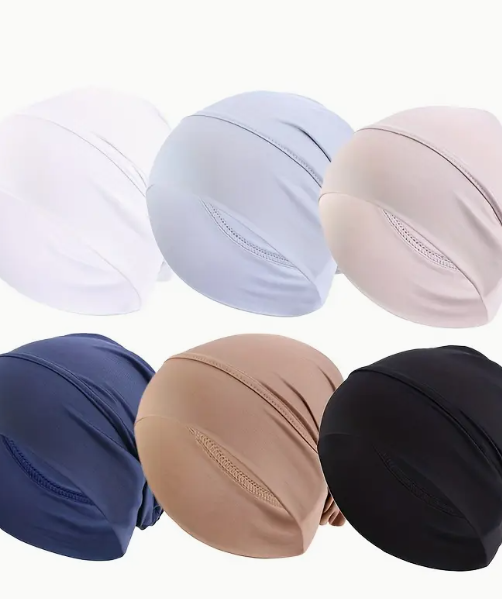 Islamic Hijab Cap 6 pk